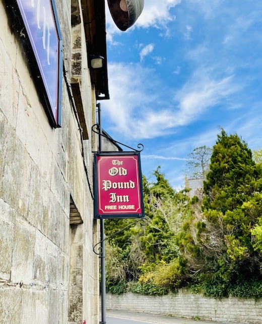 The Old Pound Inn - Langport - Outside Sign